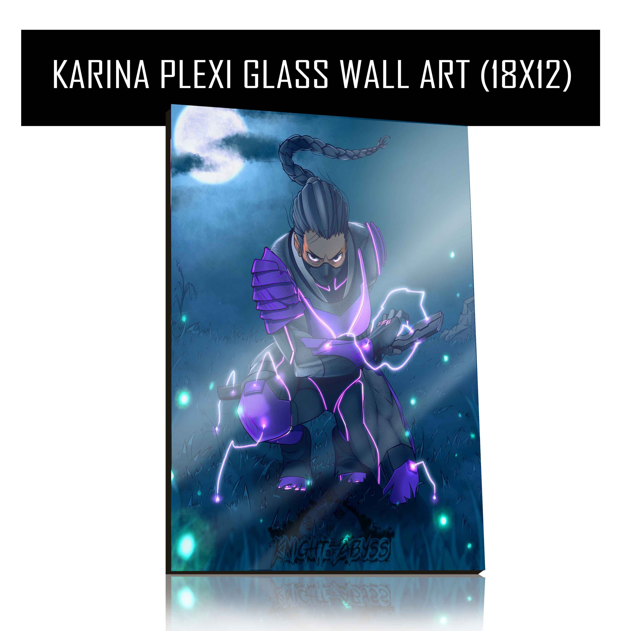 Karina Plexi Glass Wall Art (18 by 12)