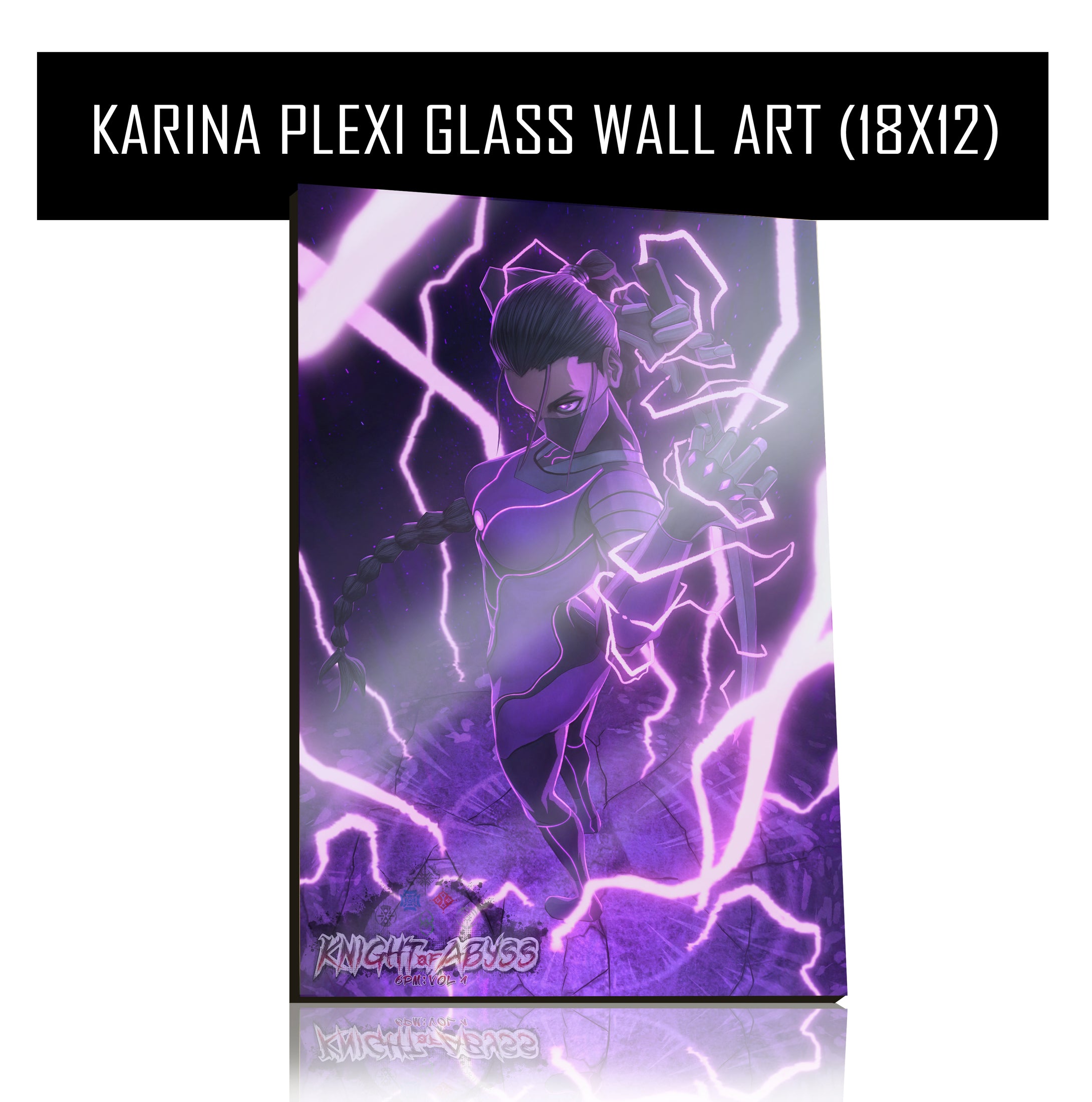 Karina Plexi Glass Wall Art (18 by 12)